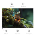 About my Brain Institute Wall Art Frog Spirit Animal Flag Wall Art