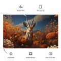 About my Brain Institute Wall Art Gazelle Spirit Animal Flag Wall Art