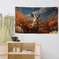 About my Brain Institute Wall Art Gazelle Spirit Animal Flag Wall Art