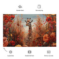 About my Brain Institute Wall Art Giraffe Spirit Animal Flag Wall Art