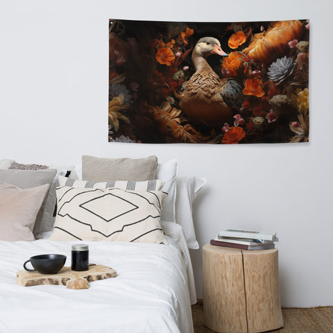 About my Brain Institute Wall Art Goose Spirit Animal Flag Wall Art