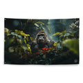 About my Brain Institute Wall Art Gorilla Spirit Animal Flag Wall Art
