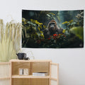 About my Brain Institute Wall Art Gorilla Spirit Animal Flag Wall Art