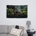 About my Brain Institute Wall Art Gorilla Spirit Animal Flag Wall Art