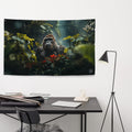 About my Brain Institute Wall Art Gorilla Spirit Animal Flag Wall Art