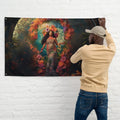 About my Brain Institute Wall Art Hina Goddess Flag Wall Art