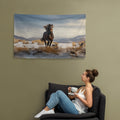 About my Brain Institute Wall Art Horse Spirit Animal Flag Wall Art
