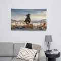 About my Brain Institute Wall Art Horse Spirit Animal Flag Wall Art