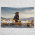 About my Brain Institute Wall Art Horse Spirit Animal Flag Wall Art