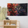 About my Brain Institute Wall Art Hummingbird Spirit Animal Flag Wall Art