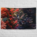 About my Brain Institute Wall Art Hummingbird Spirit Animal Flag Wall Art