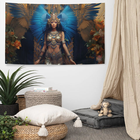 About my Brain Institute Wall Art Isis Goddess Flag Wall Art