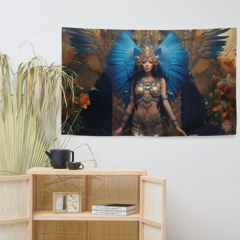 About my Brain Institute Wall Art Isis Goddess Flag Wall Art