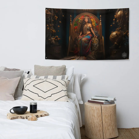 About my Brain Institute Wall Art Ixchel Goddess Flag Wall Art