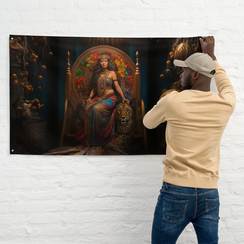 About my Brain Institute Wall Art Ixchel Goddess Flag Wall Art