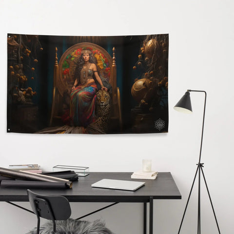About my Brain Institute Wall Art Ixchel Goddess Flag Wall Art