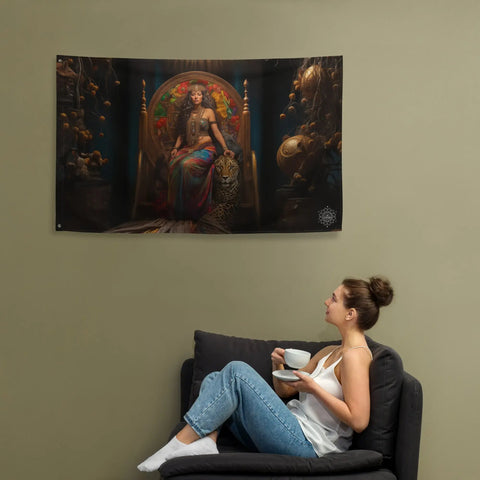 About my Brain Institute Wall Art Ixchel Goddess Flag Wall Art