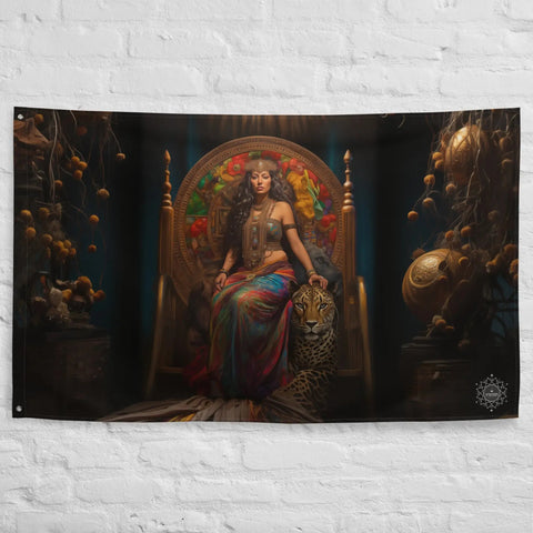 About my Brain Institute Wall Art Ixchel Goddess Flag Wall Art