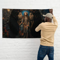 About my Brain Institute Wall Art Jaci Goddess Flag Wall Art