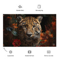 About my Brain Institute Wall Art Jaguar Spirit Animal Flag Wall Art