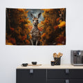 About my Brain Institute Wall Art Kangaroo Spirit Animal Flag Wall Art