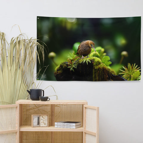 About my Brain Institute Wall Art Kiwi Bird Spirit Animal Flag Wall Art