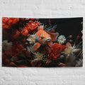 About my Brain Institute Wall Art Koi Fish Spirit Animal Flag Wall Art