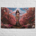 About my Brain Institute Wall Art Konohanasakuya Goddess Flag Wall Art
