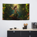 About my Brain Institute Wall Art Laka Goddess Flag Wall Art