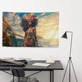 About my Brain Institute Wall Art Lemanja Goddess Flag Wall Art