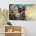 About my Brain Institute Wall Art Lemanja Goddess Flag Wall Art