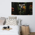 About my Brain Institute Wall Art Lemur Spirit Animal Flag Wall Art