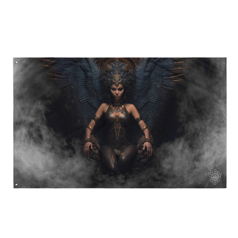 About my Brain Institute Wall Art Lilith Goddess Flag Wall Art