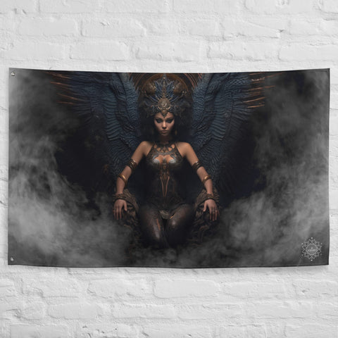 About my Brain Institute Wall Art Lilith Goddess Flag Wall Art