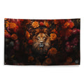 About my Brain Institute Wall Art Lion Spirit Animal Flag Wall Art