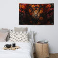 About my Brain Institute Wall Art Lion Spirit Animal Flag Wall Art