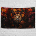 About my Brain Institute Wall Art Lion Spirit Animal Flag Wall Art