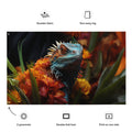 About my Brain Institute Wall Art Lizard Spirit Animal Flag Wall Art