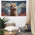 About my Brain Institute Wall Art Llama Spirit Animal Flag Wall Art