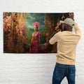 About my Brain Institute Wall Art Mae Phosop Goddess Flag Wall Art