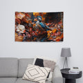 About my Brain Institute Wall Art Mandarin Duck Spirit Animal Flag Wall Art