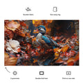 About my Brain Institute Wall Art Mandarin Duck Spirit Animal Flag Wall Art