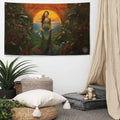 About my Brain Institute Wall Art Mau Thuong Ngan Goddess Flag Wall Art