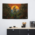 About my Brain Institute Wall Art Mau Thuong Ngan Goddess Flag Wall Art