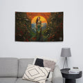 About my Brain Institute Wall Art Mau Thuong Ngan Goddess Flag Wall Art