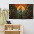 About my Brain Institute Wall Art Mau Thuong Ngan Goddess Flag Wall Art