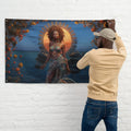 About my Brain Institute Wall Art Mawu Goddess Flag Wall Art