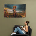 About my Brain Institute Wall Art Mbaba Mwana Waresa Goddess Flag Wall Art
