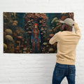 About my Brain Institute Wall Art Mielikki Goddess Flag Wall Art