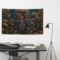 About my Brain Institute Wall Art Mielikki Goddess Flag Wall Art